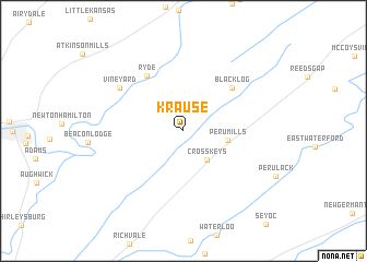 map of Krause