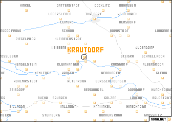 map of Krautdorf