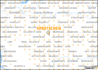 map of Krautscheid