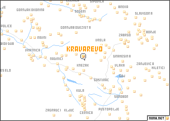 map of Kravarevo