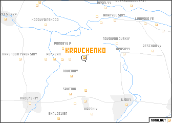 map of Kravchenko