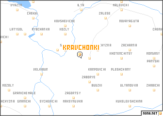 map of Kravchonki