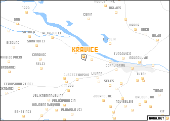 map of Kravice