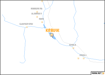 map of Kravik