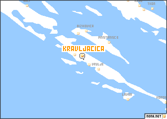 map of Kravljačica