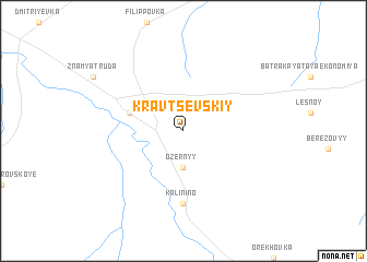 map of Kravtsevskiy