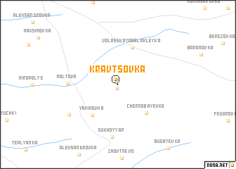 map of Kravtsovka