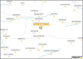 map of Kraychiki