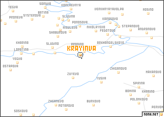 map of Kray-In\