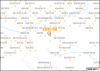 map of Krayna