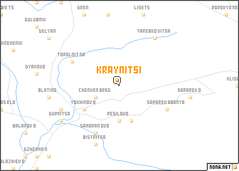 map of Kraynitsi