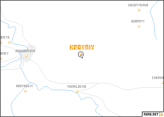 map of Krayniy