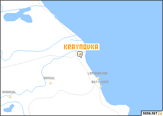 map of Kraynovka