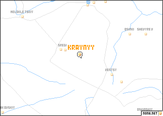 map of Kraynyy