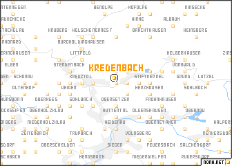 map of Kredenbach