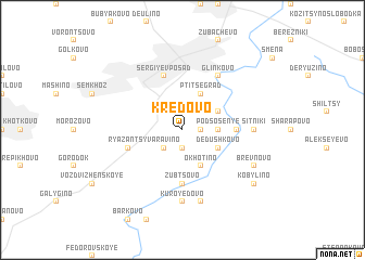 map of Kredovo