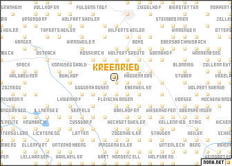 map of Kreenried