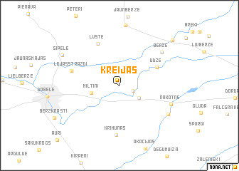 map of (( Kreijas ))