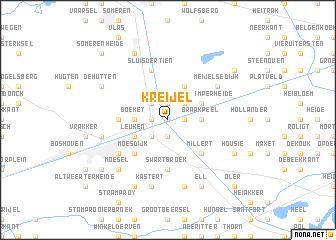 map of Kreijel