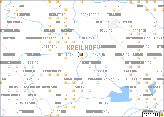 map of Kreilhof