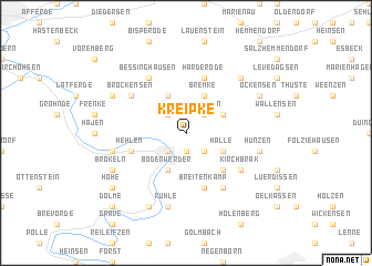 map of Kreipke