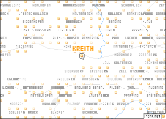 map of Kreith