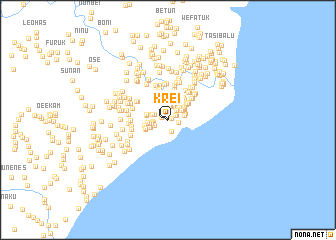 map of Krei