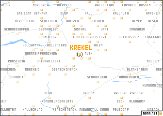 map of Krekel