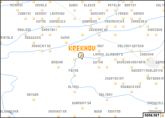 map of Krekhov