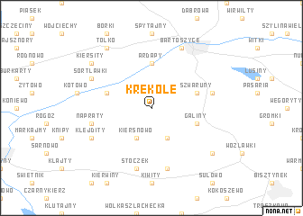 map of Krekole