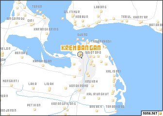 map of Krembangan