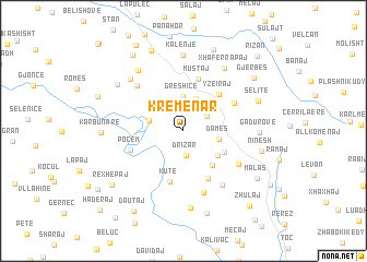 map of Kremenar