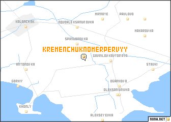 map of Kremenchuk Nomer Pervyy