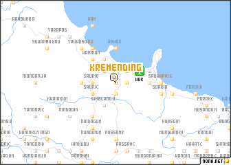 map of Kremending