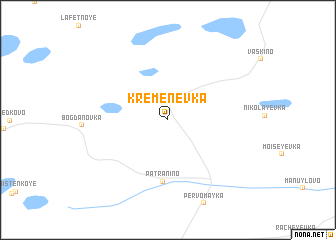 map of Kremenëvka