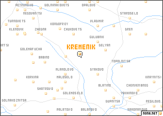 map of Kremenik