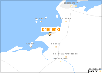 map of Kremenki