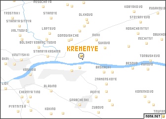 map of Kremen\