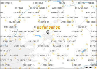 map of Kremerberg