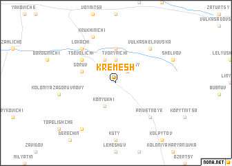 map of Kremesh