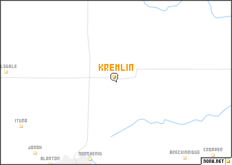 map of Kremlin