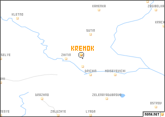 map of Kremok