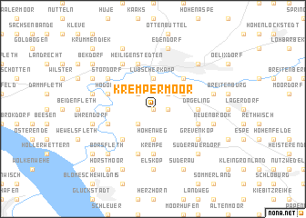 map of Krempermoor