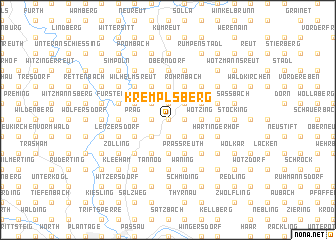 map of Kremplsberg