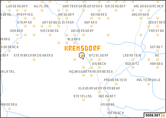 map of Kremsdorf