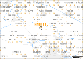 map of Kremsel