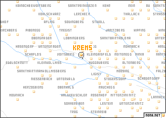 map of Krems