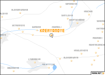 map of Kremyanoye