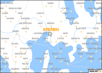 map of Krénak I