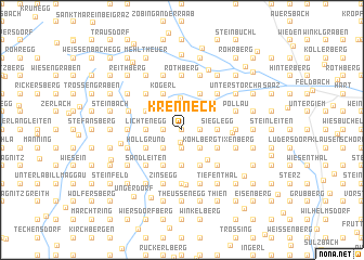 map of Krenneck